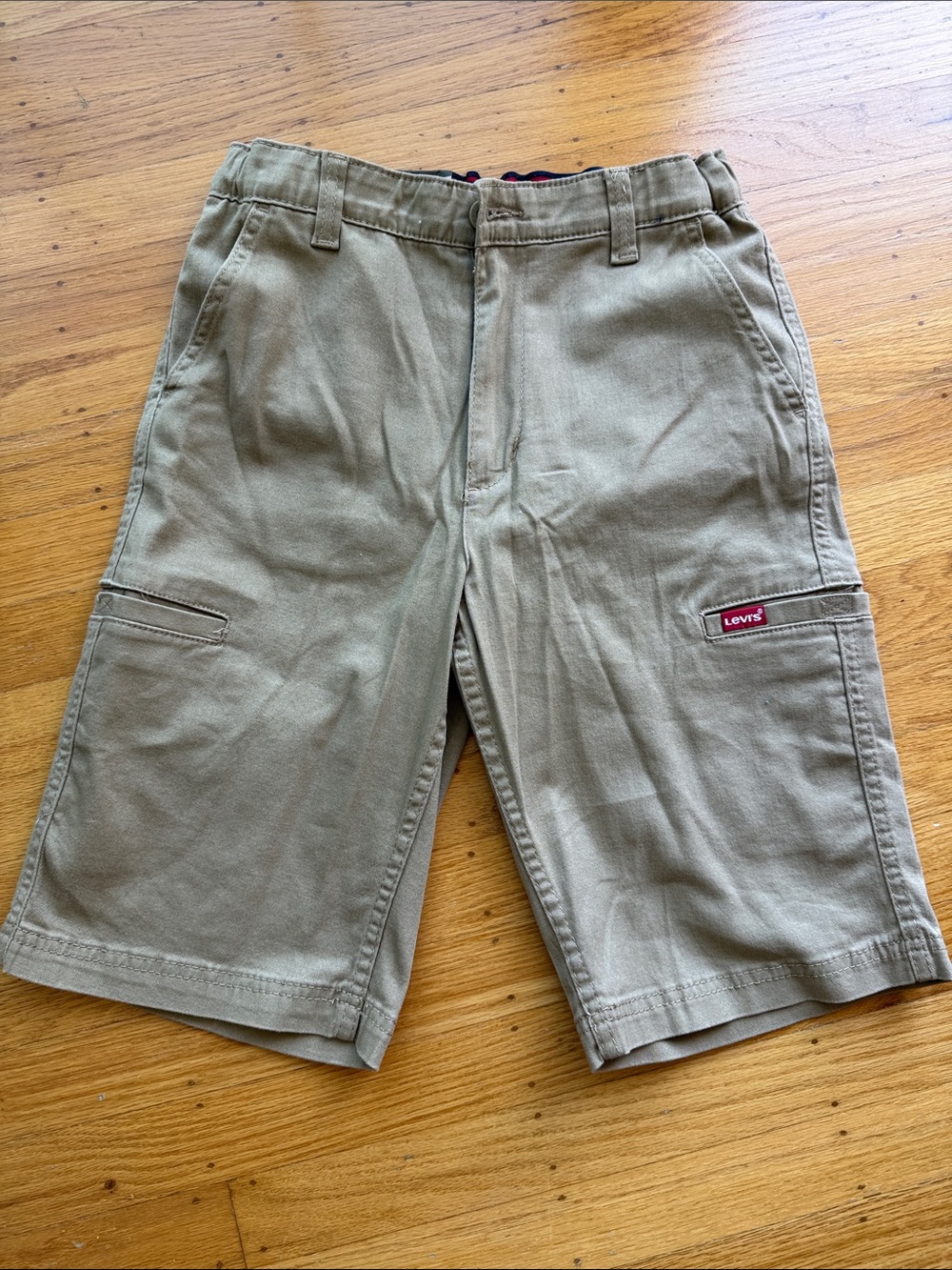 Levi's Men's Olive/Tan Cargo Shorts